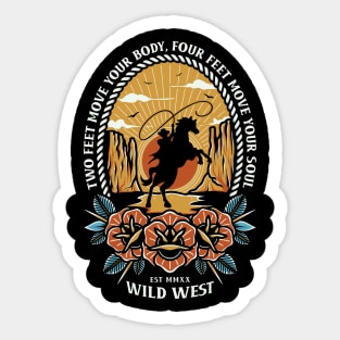 True West Sticker